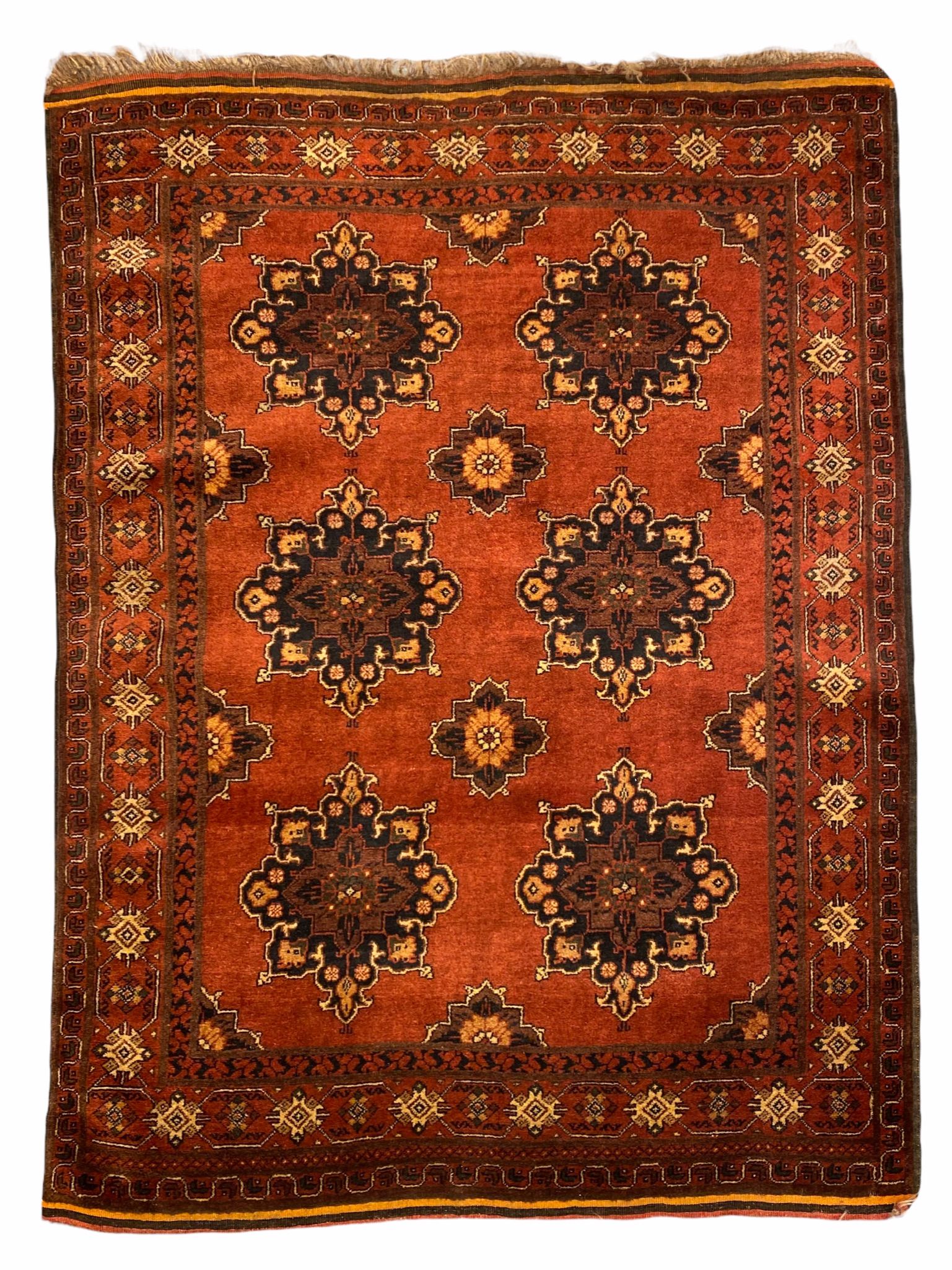 Vintage Mushwani Rug 